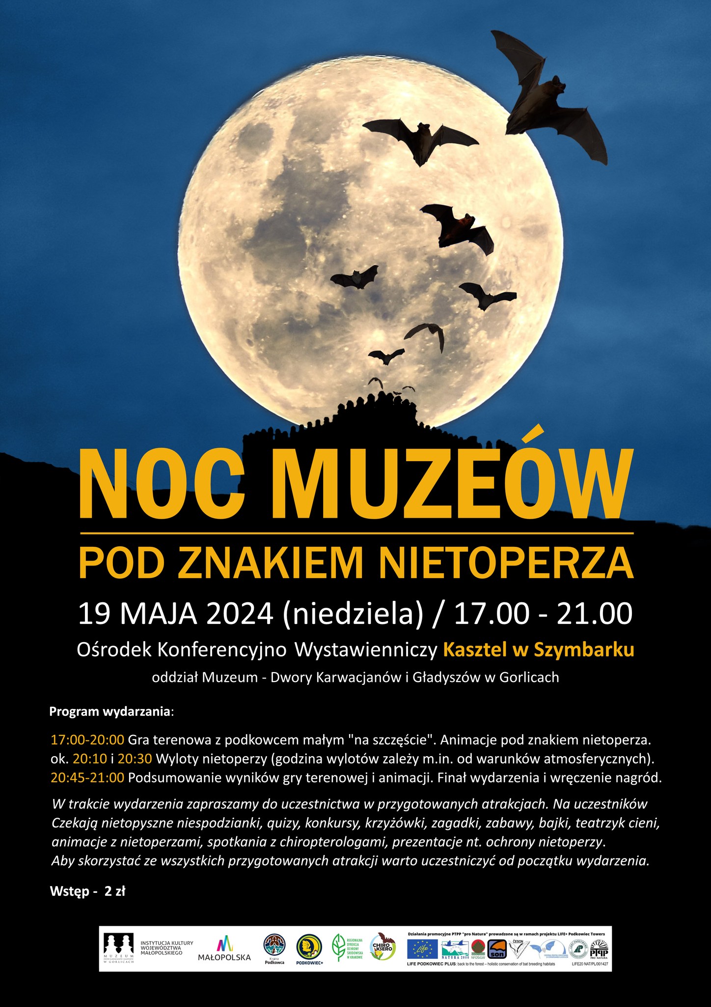 Night of Museums in Szymbark – event by Fundacja Chlorofil